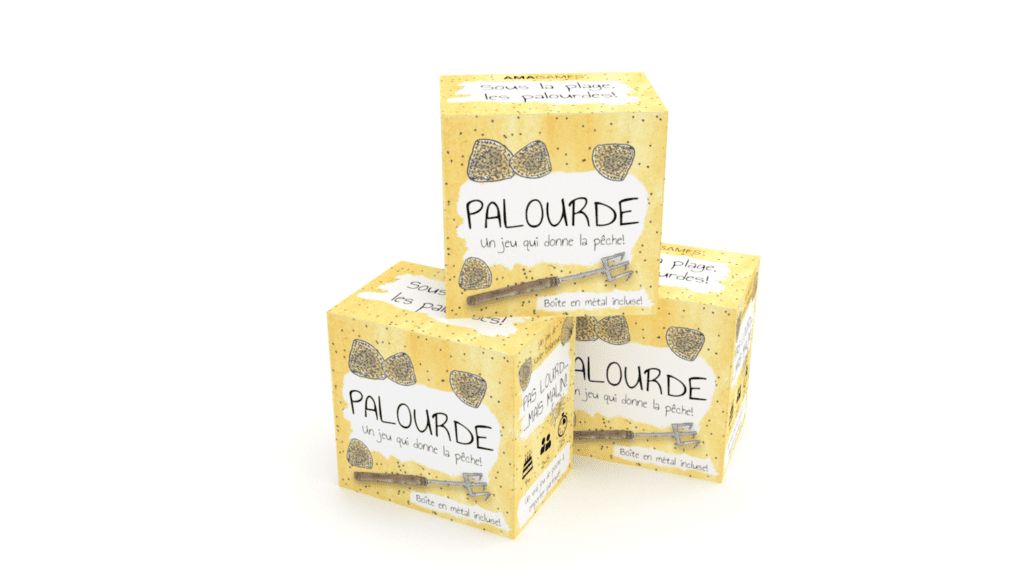 Palourde x3 – pack de 3 jeux de société