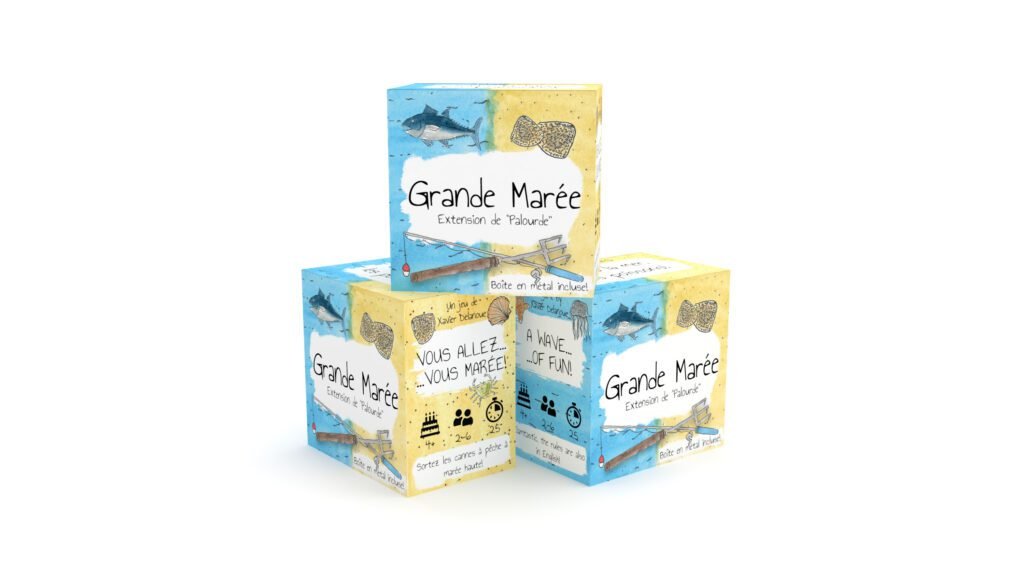 Boites du jeu Grande Marée
