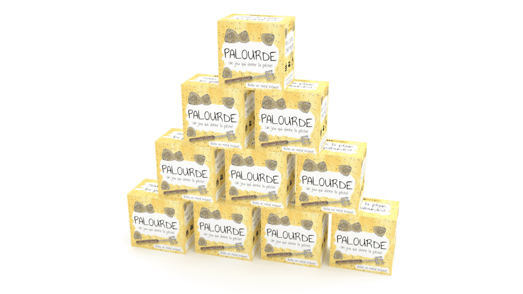 10 boites du jeu Palourde