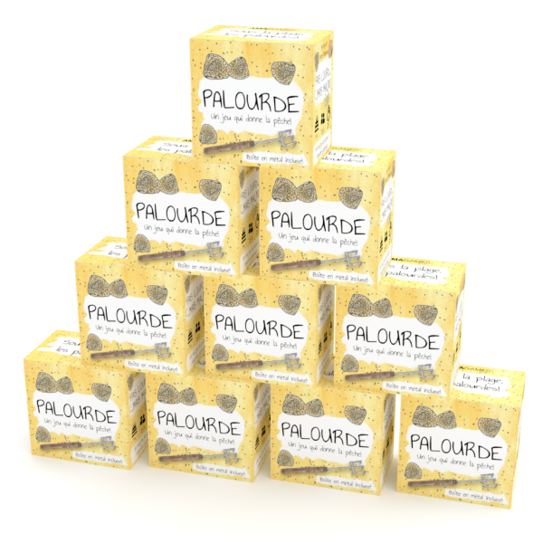 10 boites du jeu Palourde